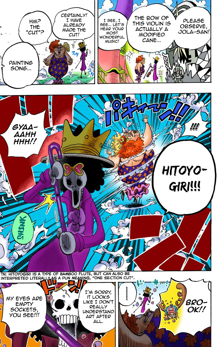 One Piece - Digital Colored Comics Chapter 722 22